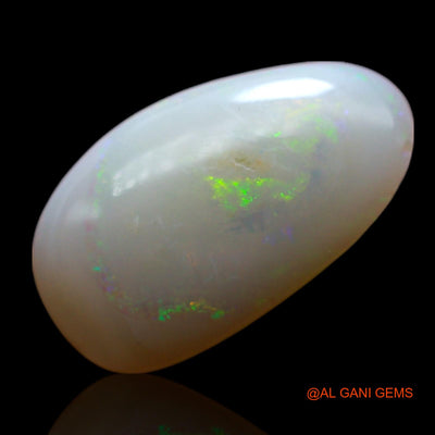 3.00 Cts Natural Australian Fire Opal Loose Gemstone Fancy Cabochon 15x8x4 mm AF-343