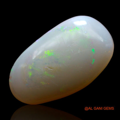 3.00 Cts Natural Australian Fire Opal Loose Gemstone Fancy Cabochon 15x8x4 mm AF-343