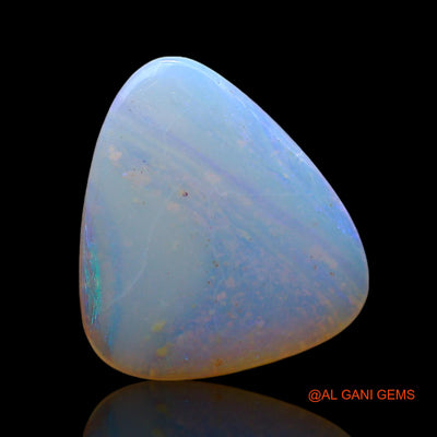 2.00 Cts Natural Australian Fire Opal Loose Gemstone Trillion Cabochon 13x11x2 mm AF-346