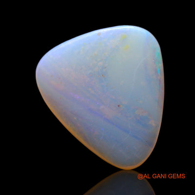 2.00 Cts Natural Australian Fire Opal Loose Gemstone Trillion Cabochon 13x11x2 mm AF-346