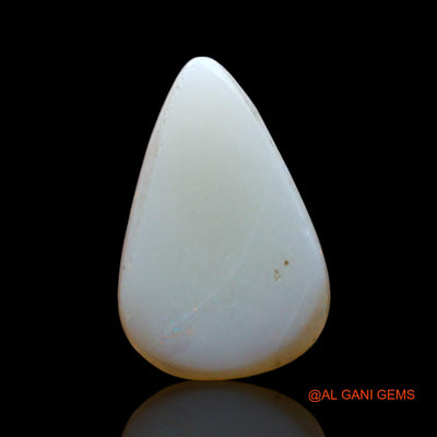 2.00 Cts Natural Australian Fire Opal Pear Cabochon Loose Gemstone For Jewelry 14x9x3 mm AF-347
