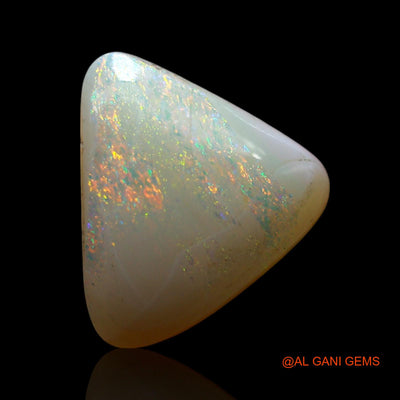 3.00 Cts Natural Australian Fire Opal Loose Gemstone Trillion Cabochon 12x11x4 mm AF-351