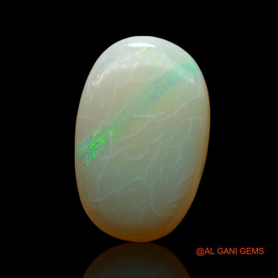 3.00 Cts Natural Australian Fire Opal Loose Gemstone Oval Cabochon 14x9x4 mm AF-354