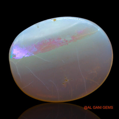 2.00 Cts Natural Australian Fire Opal Loose Gemstone Oval Cabochon 13x11x2 mm AF-359
