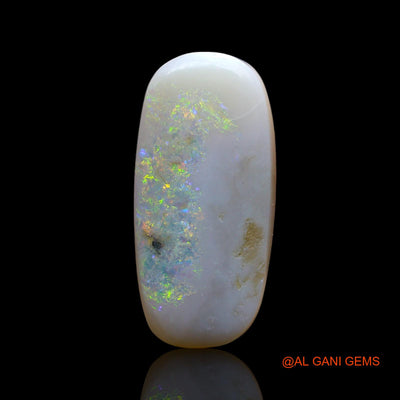8.00 Cts Natural Australian Fire Opal Loose Gemstone Oval Cabochon 20x9x4 mm AF-35