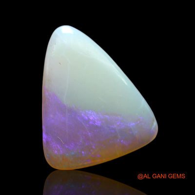 2.00 Cts Natural Australian Fire Opal Loose Gemstone Trillion Cabochon 13x10x2 mm AF-360