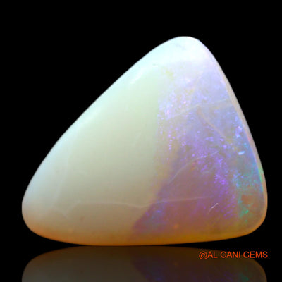 2.00 Cts Natural Australian Fire Opal Loose Gemstone Trillion Cabochon 13x10x2 mm AF-360