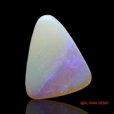 2.00 Cts Natural Australian Fire Opal Loose Gemstone Trillion Cabochon 13x10x2 mm AF-360