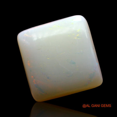 3.00 Cts Natural Australian Fire Opal Square Cabochon Loose Gemstone For Jewelry 11x11x4 mm AF-362