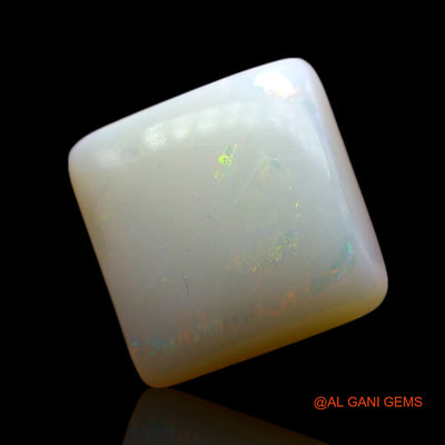 3.00 Cts Natural Australian Fire Opal Square Cabochon Loose Gemstone For Jewelry 11x11x4 mm AF-362