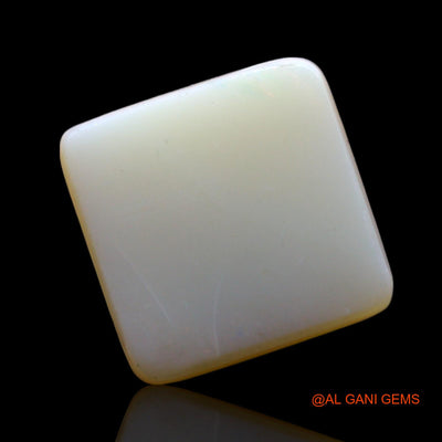 3.00 Cts Natural Australian Fire Opal Square Cabochon Loose Gemstone For Jewelry 11x11x4 mm AF-362