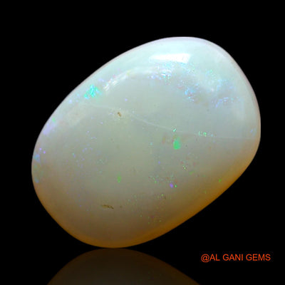 Natural Untreated Fire Opal Loose Gemstone Oval Cabochon From Australia 3.00 Cts 13x9x4 mm AF-364