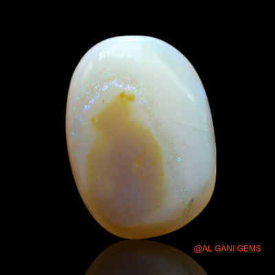 Natural Untreated Fire Opal Loose Gemstone Oval Cabochon From Australia 3.00 Cts 13x9x4 mm AF-364