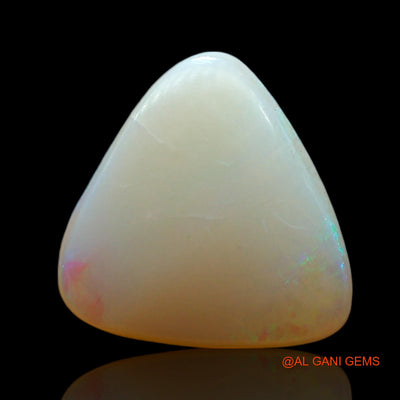 2.00 Cts Natural Australian Fire Opal Loose Gemstone Trillion Cabochon 11x11x3 mm AF-369