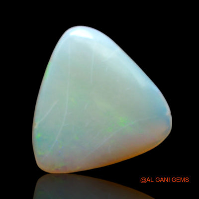 2.00 Cts Natural Australian Fire Opal Loose Gemstone Trillion Cabochon 11x11x3 mm AF-369