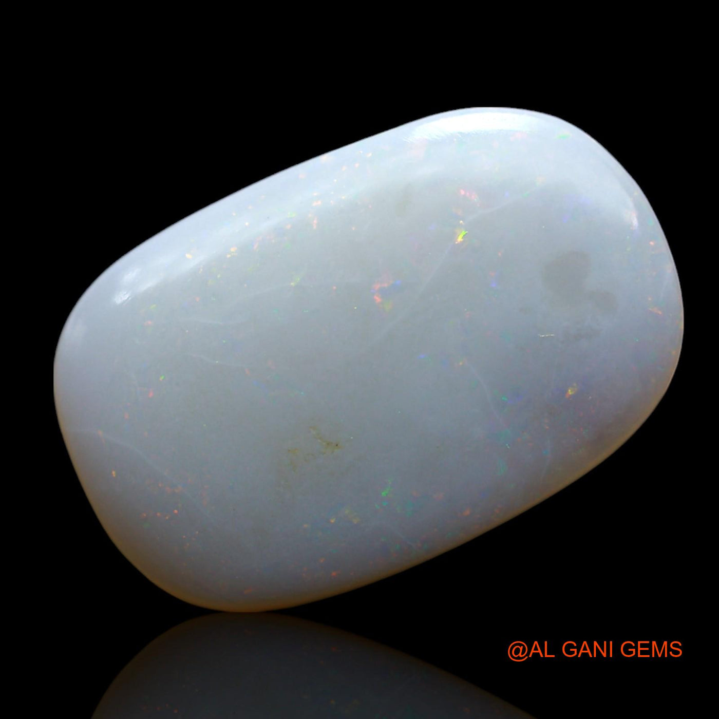 7.00 Cts Natural Australian Fire Opal Oval Cabochon Loose Gemstone For Jewelry 19x13x4 mm AF-36