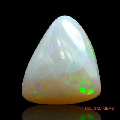 Natural Fire Opal Gemstone 2.00 Cts Loose Trillion Cabochon From Australia 11x11x4 mm AF-370