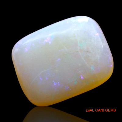 3.00 Cts Natural Australian Fire Opal Loose Gemstone Square Cabochon 12x9x3 mm AF-373