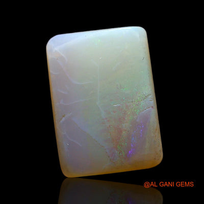 2.00 Cts Natural Australian Fire Opal Loose Gemstone Square Cabochon 12x8x3 mm AF-375