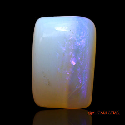 4.00 Cts Unheated Australian Fire Opal Loose Gemstone Square Cabochon Natural 12x8x5 mm AF-377