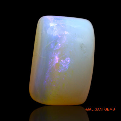 4.00 Cts Unheated Australian Fire Opal Loose Gemstone Square Cabochon Natural 12x8x5 mm AF-377