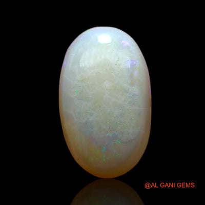 Natural Untreated Fire Opal Loose Gemstone Oval Cabochon From Australia 2.00 Cts 13x8x3 mm AF-379