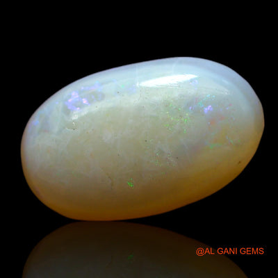 Natural Untreated Fire Opal Loose Gemstone Oval Cabochon From Australia 2.00 Cts 13x8x3 mm AF-379