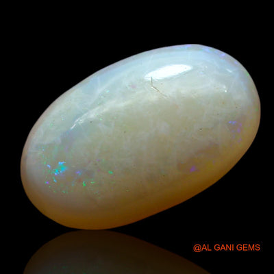 Natural Untreated Fire Opal Loose Gemstone Oval Cabochon From Australia 2.00 Cts 13x8x3 mm AF-379