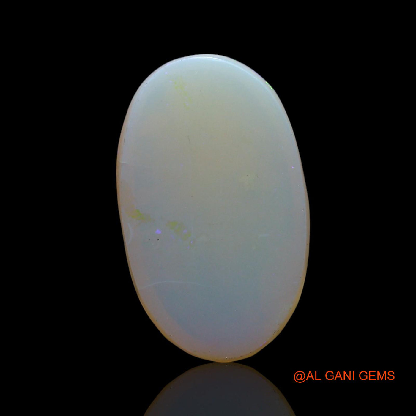 Natural Untreated Fire Opal Loose Gemstone Oval Cabochon From Australia 2.00 Cts 13x8x3 mm AF-379