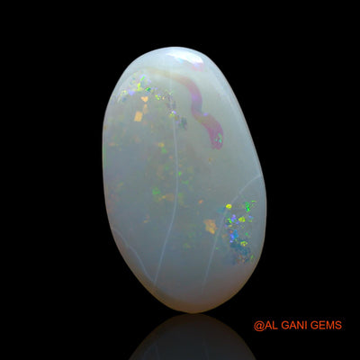 4.00 Cts Natural Australian Fire Opal Loose Gemstone Oval Cabochon 20x12x2 mm AF-37