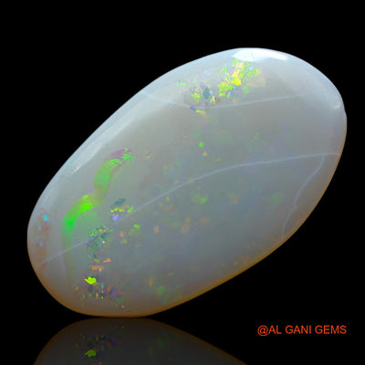 4.00 Cts Natural Australian Fire Opal Loose Gemstone Oval Cabochon 20x12x2 mm AF-37
