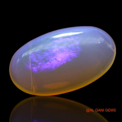 Natural Fire Opal Gemstone 2.00 Cts Loose Oval Cabochon From Australia 13x8x3 mm AF-380