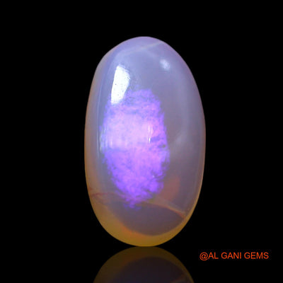 Natural Fire Opal Gemstone 2.00 Cts Loose Oval Cabochon From Australia 13x8x3 mm AF-380