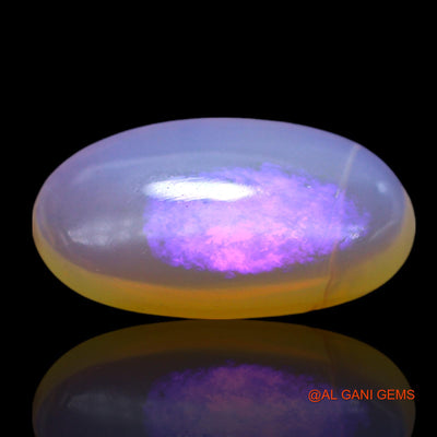 Natural Fire Opal Gemstone 2.00 Cts Loose Oval Cabochon From Australia 13x8x3 mm AF-380