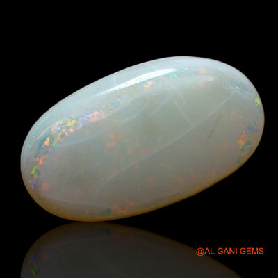 2.00 Cts Natural Australian Fire Opal Loose Gemstone Oval Cabochon 13x7x2 mm AF-382