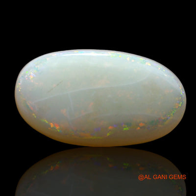2.00 Cts Natural Australian Fire Opal Loose Gemstone Oval Cabochon 13x7x2 mm AF-382