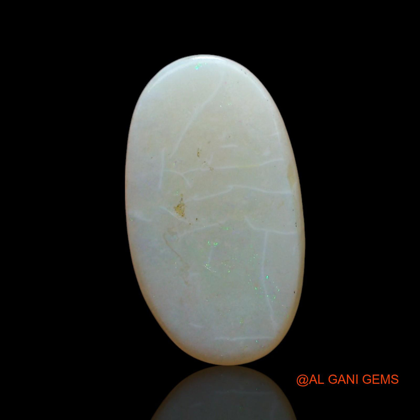 2.00 Cts Natural Australian Fire Opal Loose Gemstone Oval Cabochon 13x7x2 mm AF-382