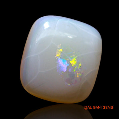 3.00 Cts Unheated Australian Fire Opal Loose Gemstone Square Cabochon Natural 11x10x3 mm AF-385