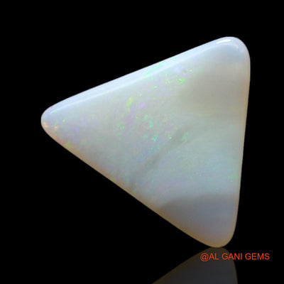 1.85 Cts Natural Australian Fire Opal Loose Gemstone Trillion Cabochon 11x10x2 mm AF-387