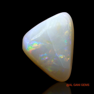 Natural Untreated Fire Opal Loose Gemstone Trillion Cabochon From Australia 2.00 Cts 11x8x4 mm AF-390