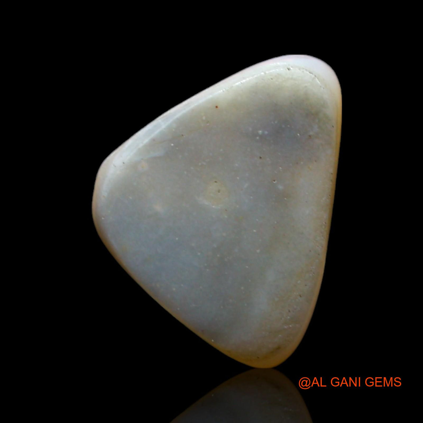 Natural Untreated Fire Opal Loose Gemstone Trillion Cabochon From Australia 2.00 Cts 11x8x4 mm AF-390