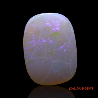 Natural Fire Opal Gemstone 7.00 Cts Loose Oval Cabochon From Australia 18x13x4 mm AF-39