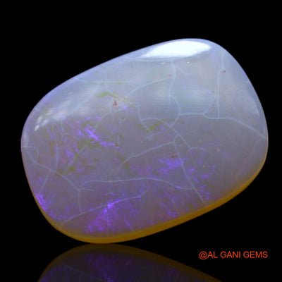 Natural Fire Opal Gemstone 7.00 Cts Loose Oval Cabochon From Australia 18x13x4 mm AF-39