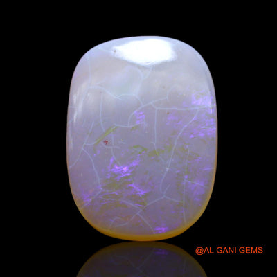 Natural Fire Opal Gemstone 7.00 Cts Loose Oval Cabochon From Australia 18x13x4 mm AF-39
