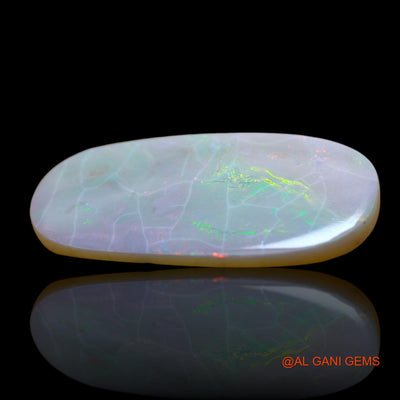 9.00 Cts Natural Australian Fire Opal Loose Gemstone Oval Cabochon 29x14x3 mm AF-3