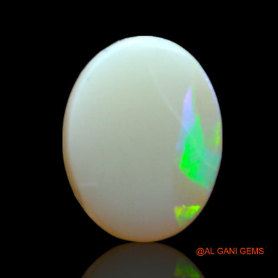 1.00 Cts Unheated Australian Fire Opal Loose Gemstone Oval Cabochon Natural 7x6x3 mm AF-400