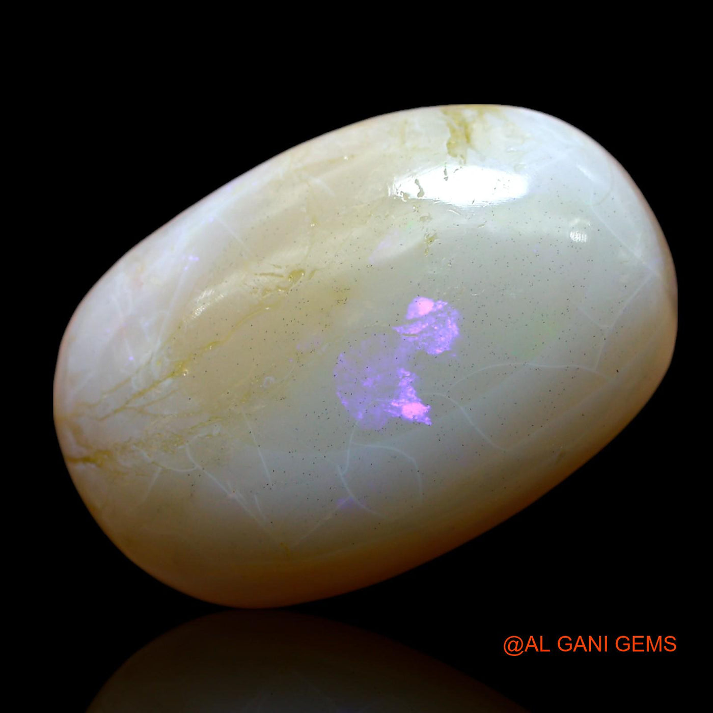 23.00 Cts Natural Australian Fire Opal Loose Gemstone Oval Cabochon 25x15x7 mm AF-401