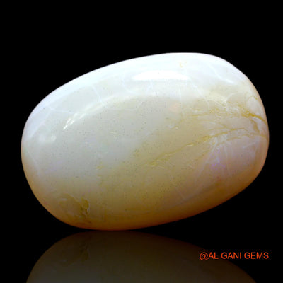 23.00 Cts Natural Australian Fire Opal Loose Gemstone Oval Cabochon 25x15x7 mm AF-401