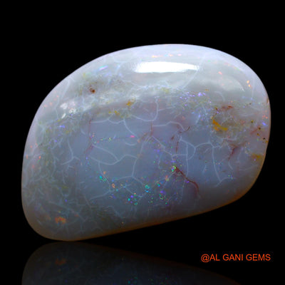 11.00 Cts Unheated Australian Fire Opal Loose Gemstone Fancy Cabochon Natural 23x15x5 mm AF-403