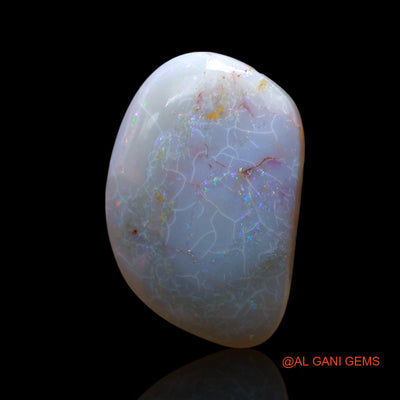 11.00 Cts Unheated Australian Fire Opal Loose Gemstone Fancy Cabochon Natural 23x15x5 mm AF-403
